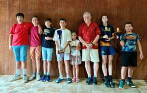 Les jeunes avec le président