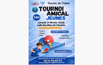 Tournoi Jeunes Chalais